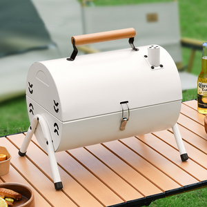 Camping Chimney Stainless Steel bbq Charcoal Grills Outdoor Mini Portable bbq churrasqueira Grills