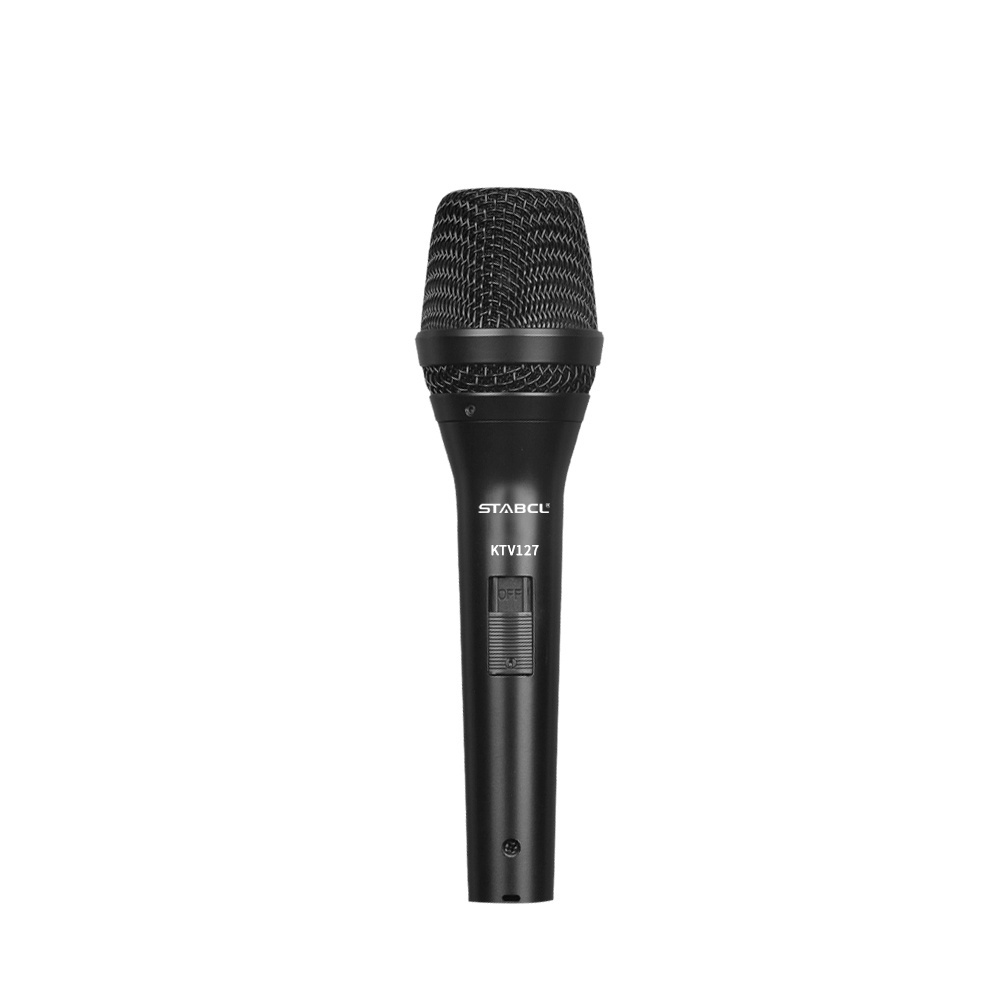 KTV-122/127 Wired Sing Mic Karaoke Microphone Professional  Handheld Microphone For Stage