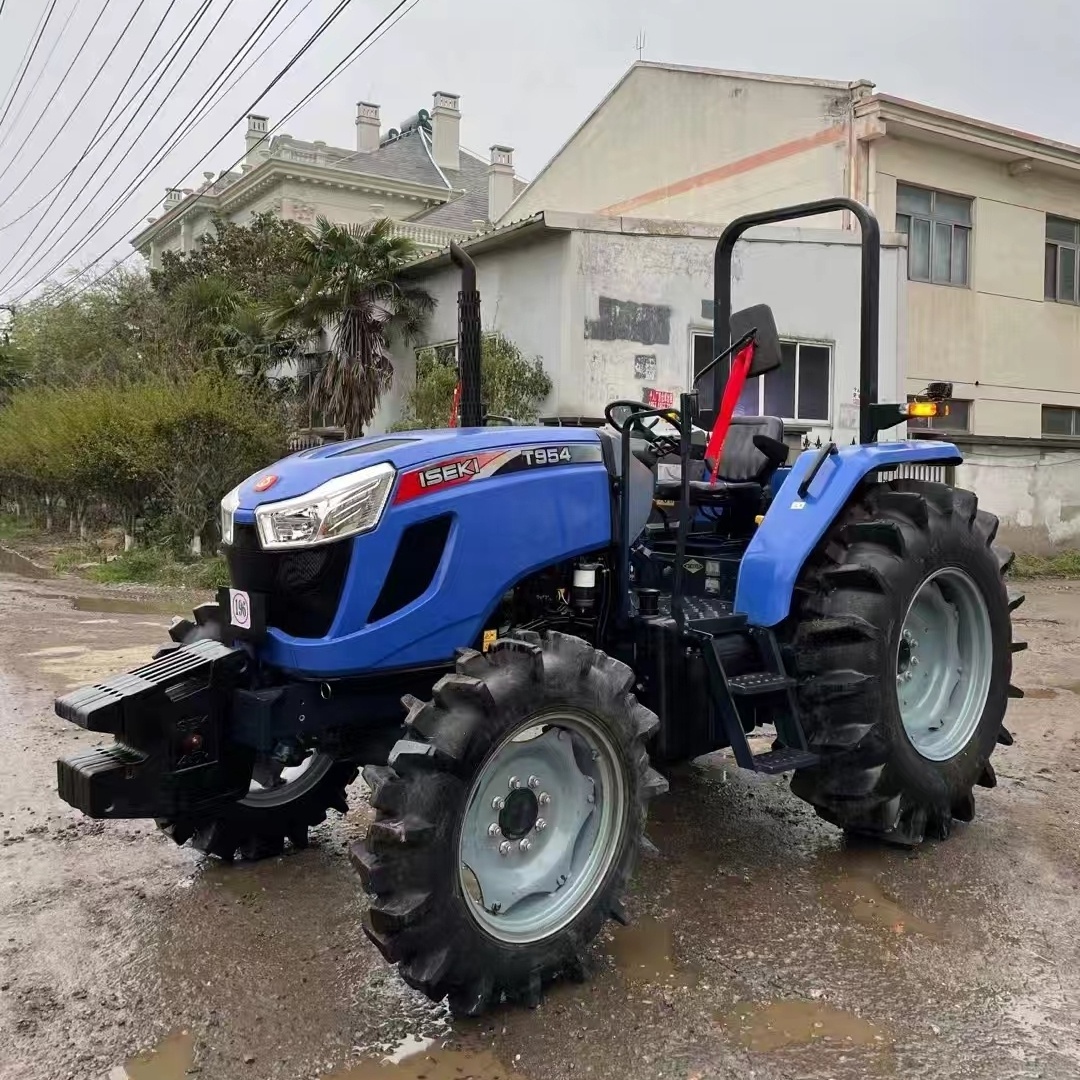 used tractor for agriculture Japanese ISEKI T954 farming equipment compact tractors with front end loader kubota China tractor