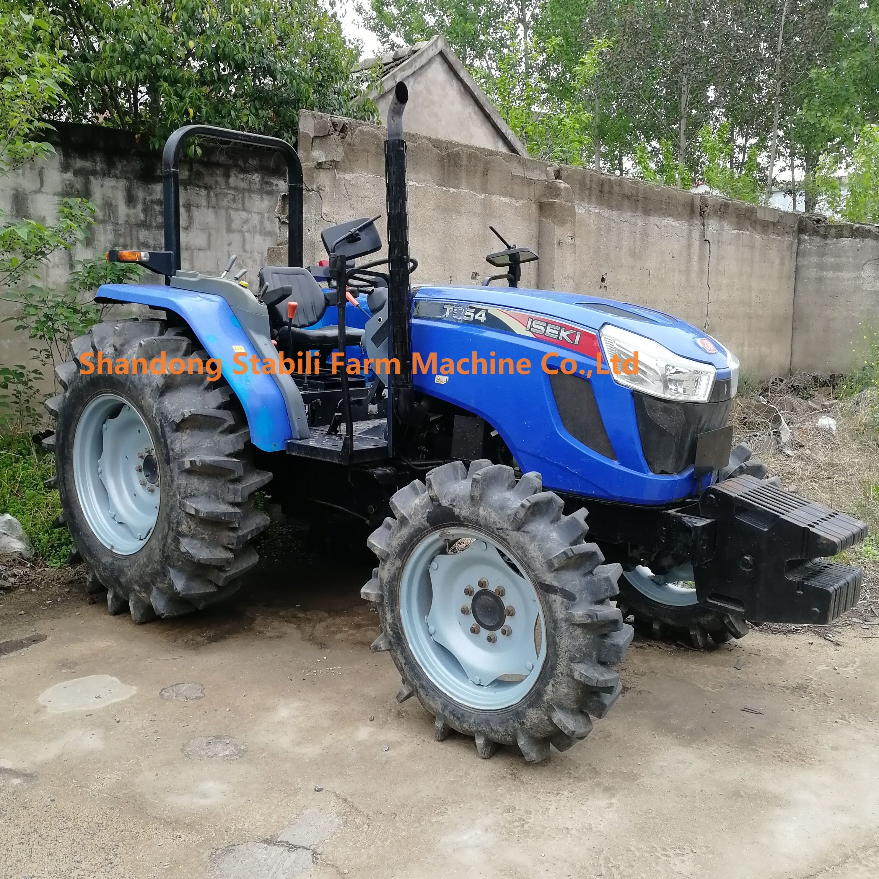 used tractor iseki T954 95hp yanma Japanese compact two wheel farm orchard tractor agricola agricultural equipment machinery