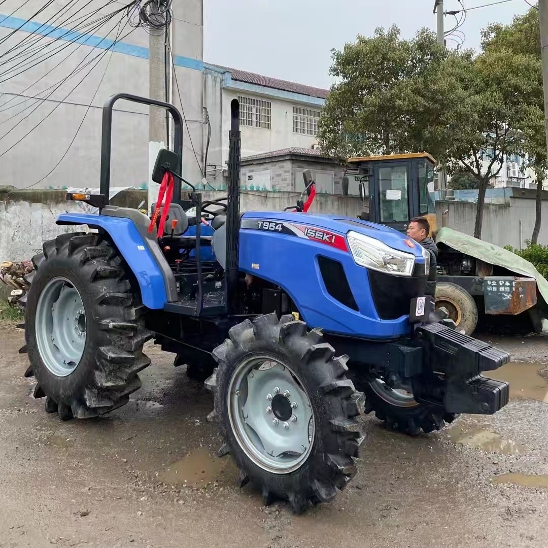 used tractor for agriculture Japanese ISEKI T954 farming equipment compact tractors with front end loader kubota China tractor