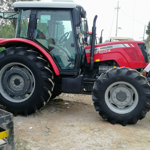 used farm wheel tractor Massey Ferguson MF1204  120hp  4x4wd small mini compact agricultural machinery equipment