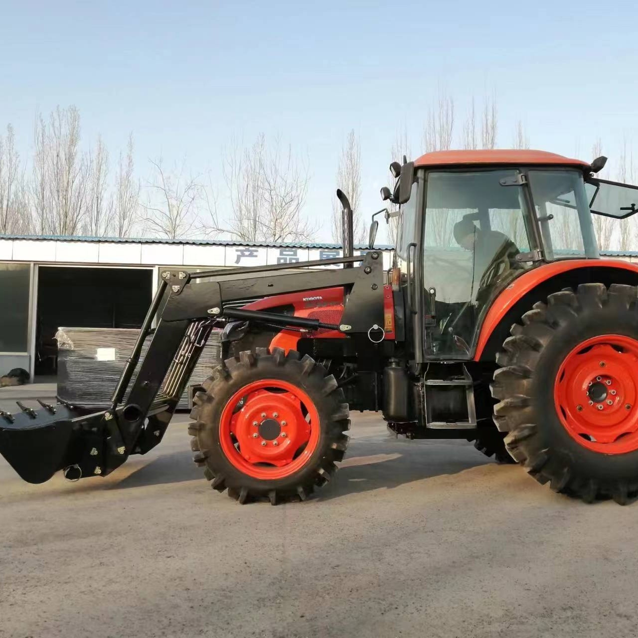 used tractors 4x4WD mini farming equipment agricola agricultural machinery kubota tractor M954Q made in Japan front end loader