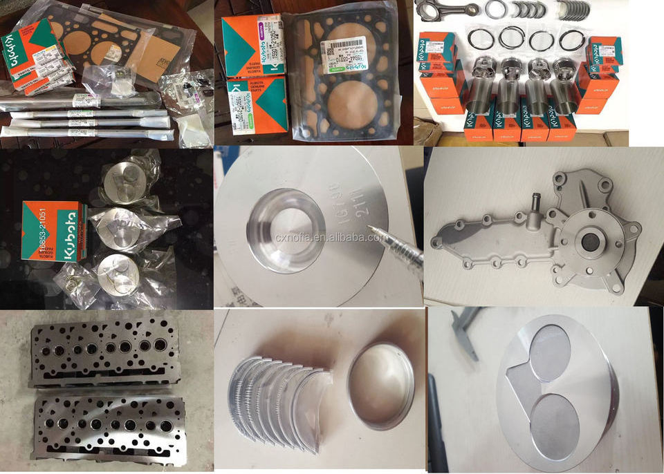 high quality hot sale china v3600  kubota v3307 diesel  engine parts v1505  V1702 piston