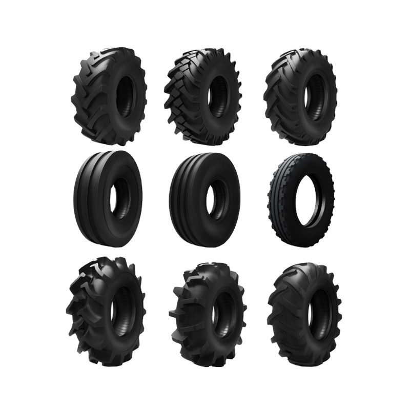 Press wheel tire for agricultural machine tractor tires