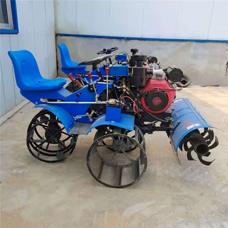 15HP ride-onpaddy field mini tiller machine rice paddy cultivator