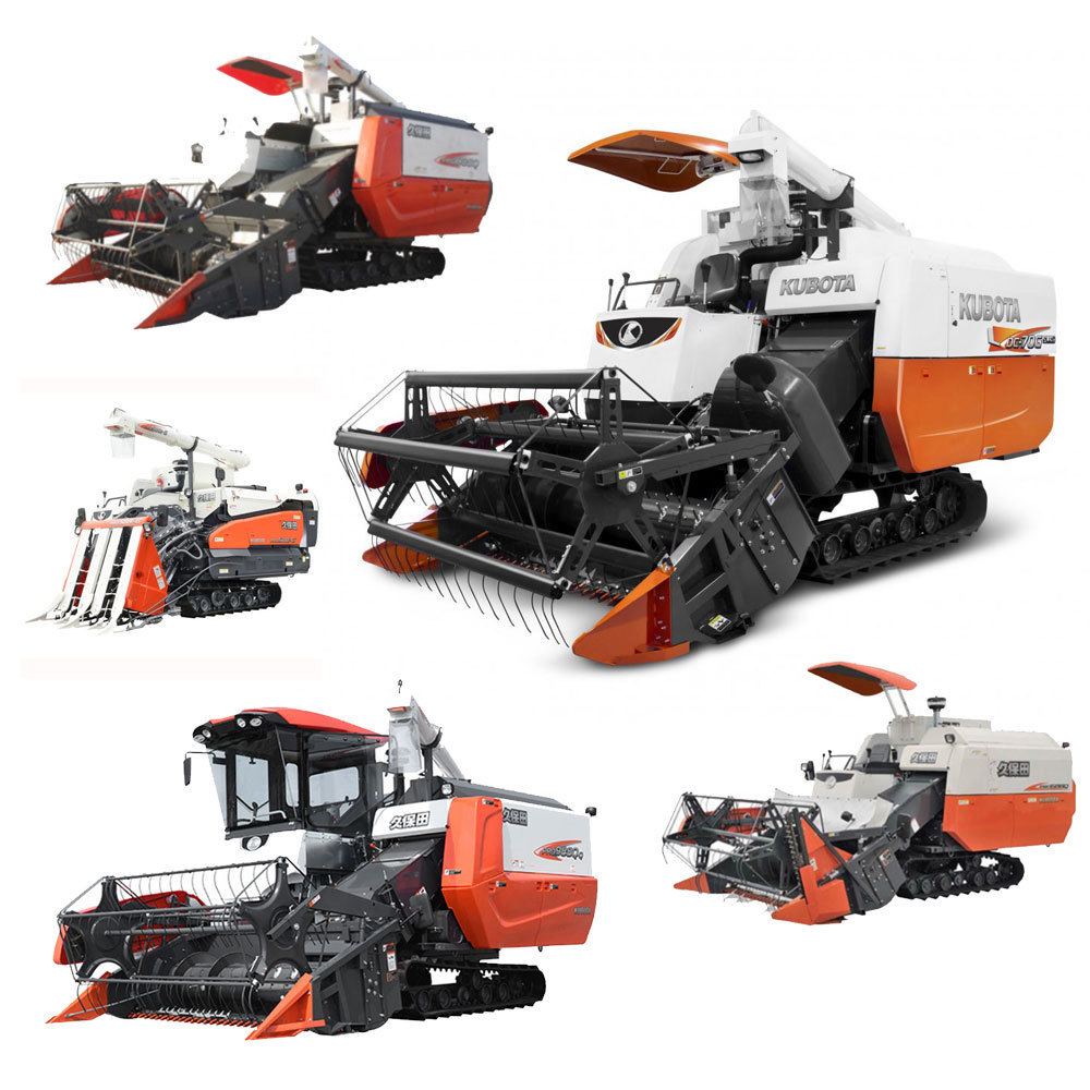 Good Price Cosechadora De Arroz Japan Kubota Dc 70 Dc70g 105 Dc60 588 New Kubota Rice Combine Harvester