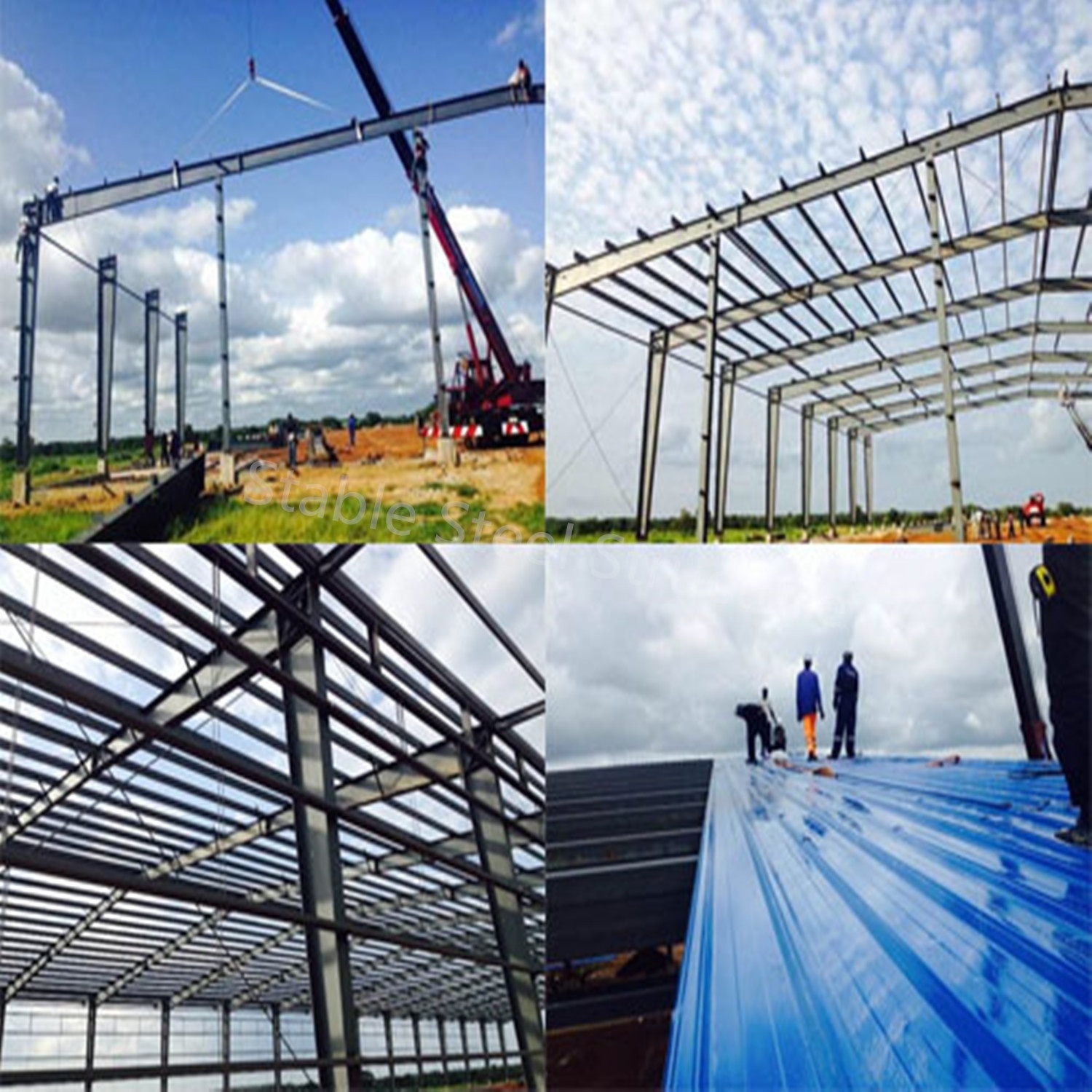 New design warehouse prefabricated industrial steel structure  prefab warehouse building