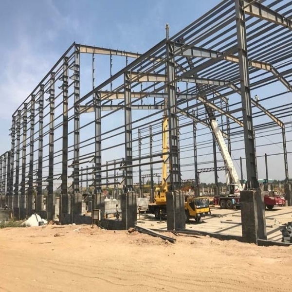 steel frame shed light weight prefab steel frame building construction steel structure workshop