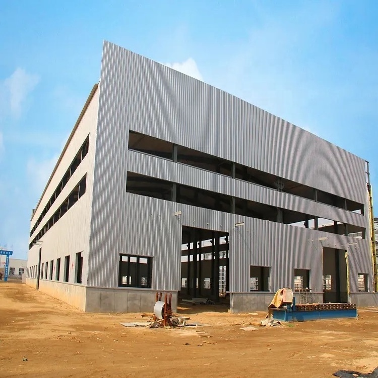 High quality 3d model industrial light weight prefabricated steel structure apartment modular building