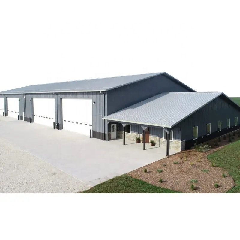 steel frame shed light weight prefab steel frame building construction steel structure workshop