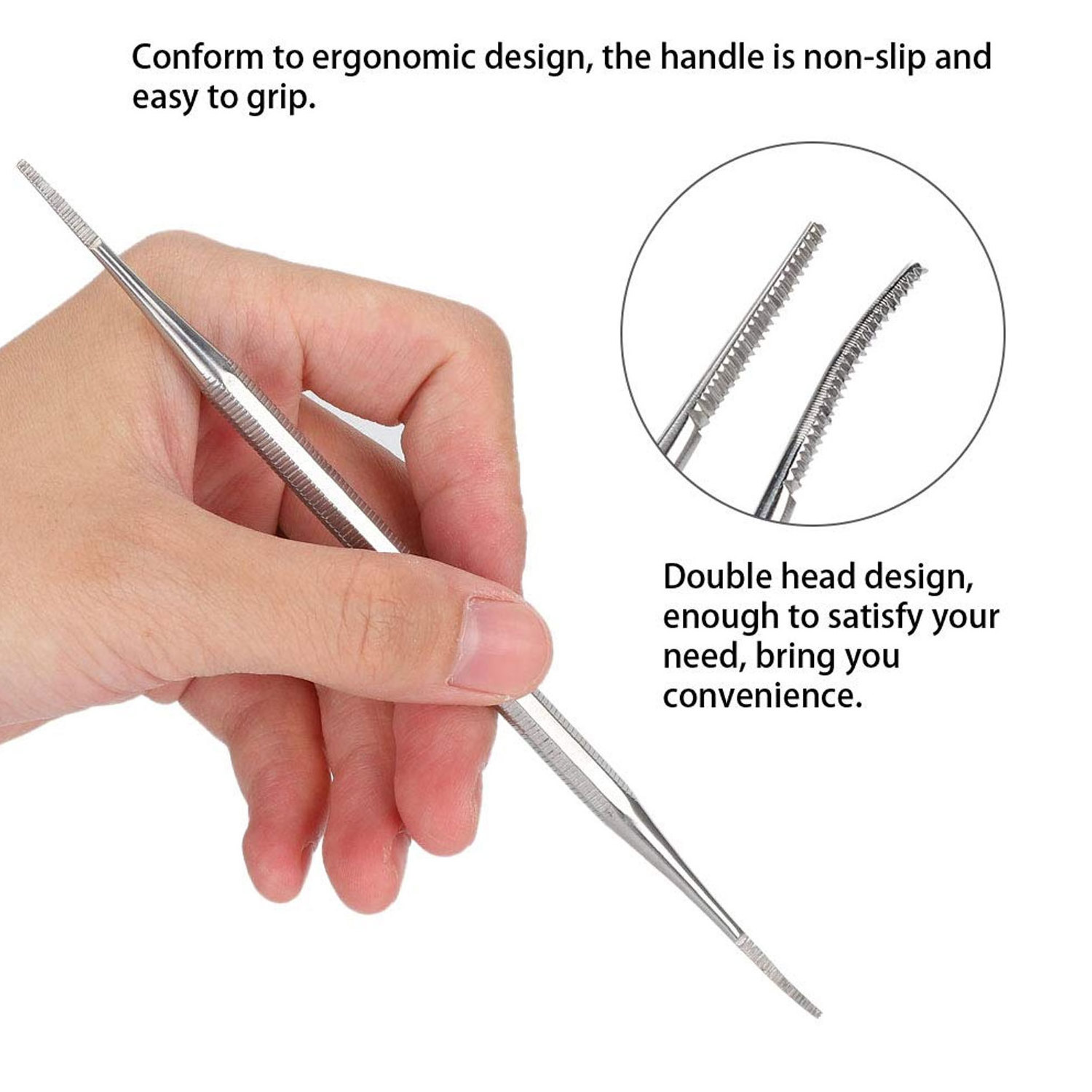 Nail File, Stainless Steel Double Head Ingrown Toenail File Ingrown Nail Lifter Pedicure Tool Customize Color Manicure Tools