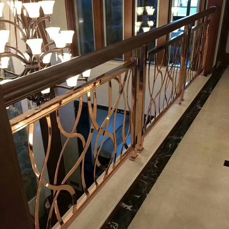 High End Decorative Stainless Steel Balustrades & Handrails Factory Staircase Handrail Design