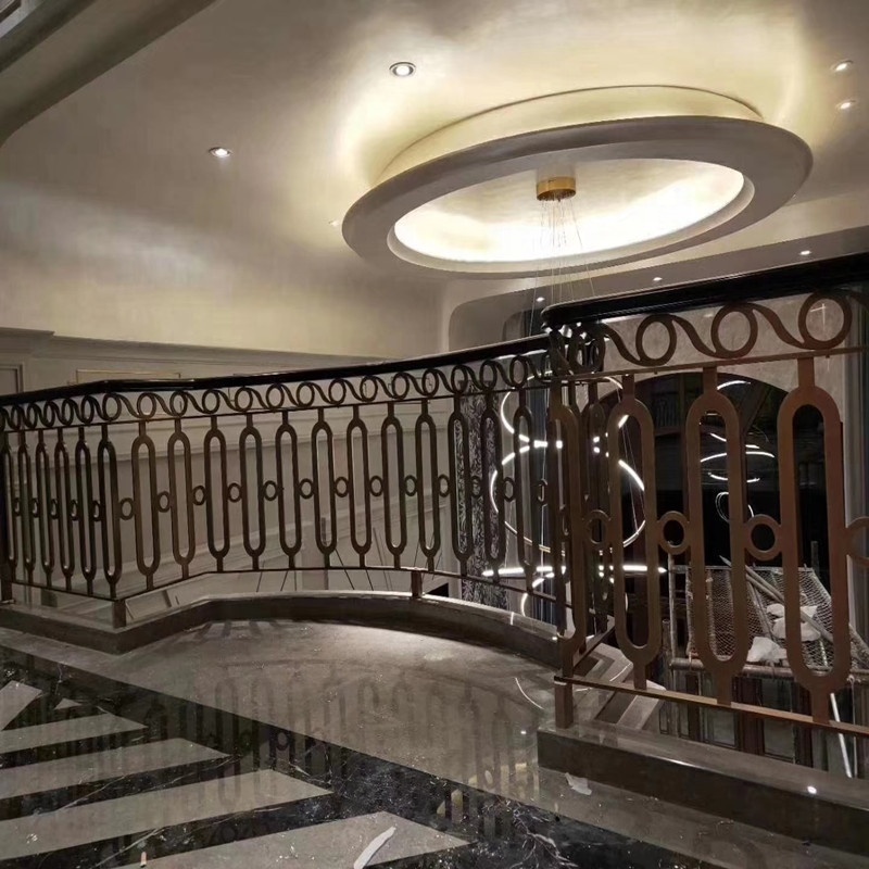 High End Decorative Stainless Steel Balustrades & Handrails Factory Staircase Handrail Design