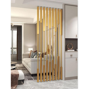 Customized home divider wall living room metal stainless steel screen