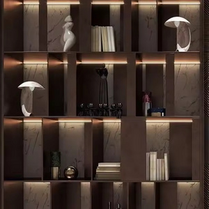 Customized Stainless Steel Wardrobe, Bookshelf, and Display Shelf