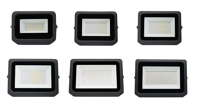 10W 50W 100w 150w 200w 300W Smd 3030 Outdoor Wall Mounted Solar Floodlight Led Reflector