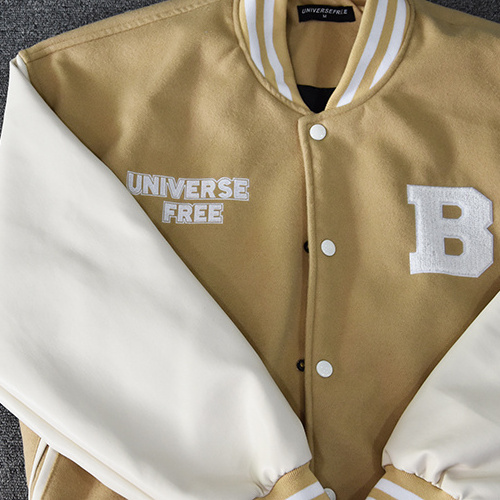 Custom design men varsity jacket wholesale blank satin women baseball jackets in all colors