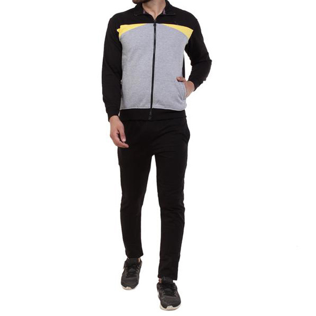 Men  cotton custom tech fleece tracksuits / Sports Track Suit 100% Polyester Mens Tracksuit