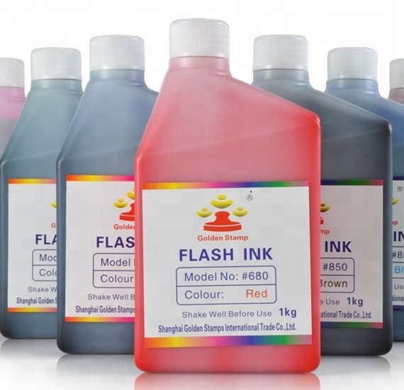 Custom sizes photosensitive ink flash stamp ink, flash foam ink flash stamp ink for flash stamp EN71-3 testing ,ASTM