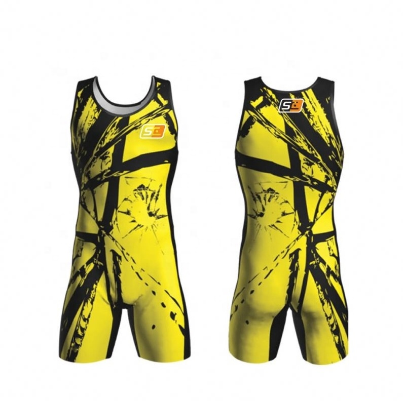 New Product Men Wrestling Wear Wrestling Singlet