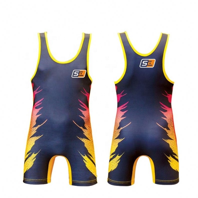 New Product Men Wrestling Wear Wrestling Singlet