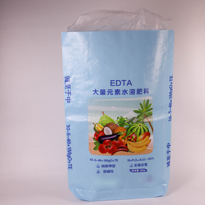 Reusable Custom Plastic Bags BOPP PP Woven Grain Packaging Packing Fertilizer Bag