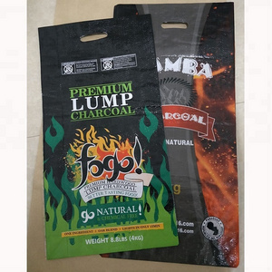 Factory Price BOPP PP Woven Charcoal Sack bbq Charcoal Packing Bags Custom Charcoal Bag