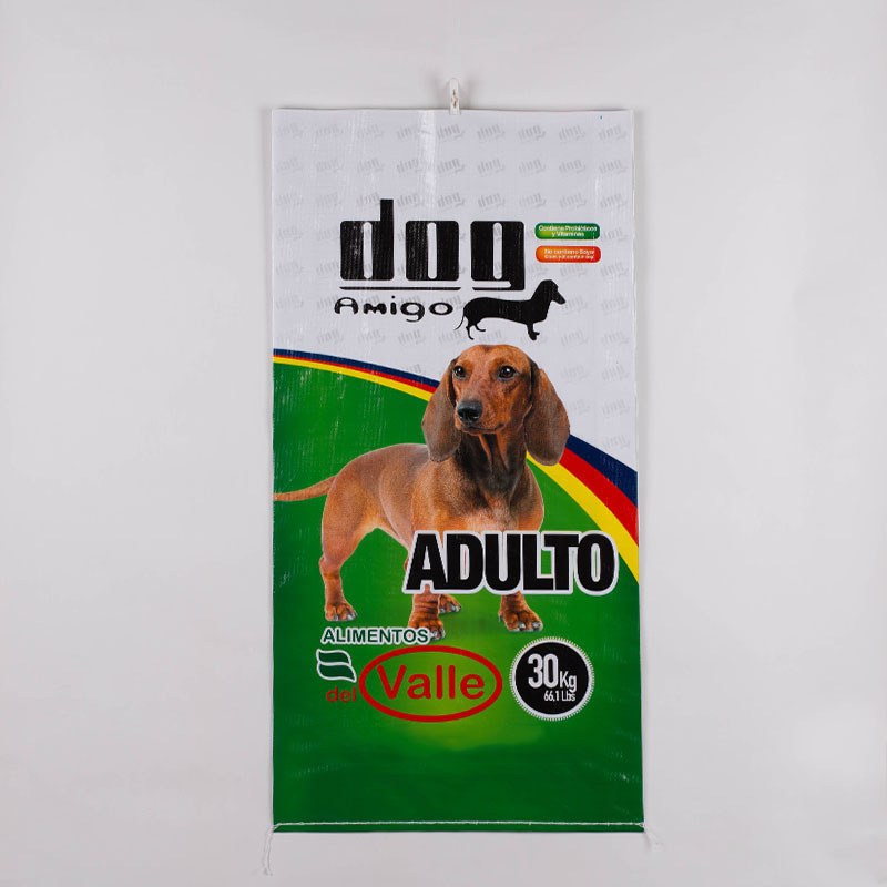 Custom Digital Printing Bopp Laminated Plastic Empty Animal Food Horse Feed Bag Deer Cattle Feed Packaging Bag