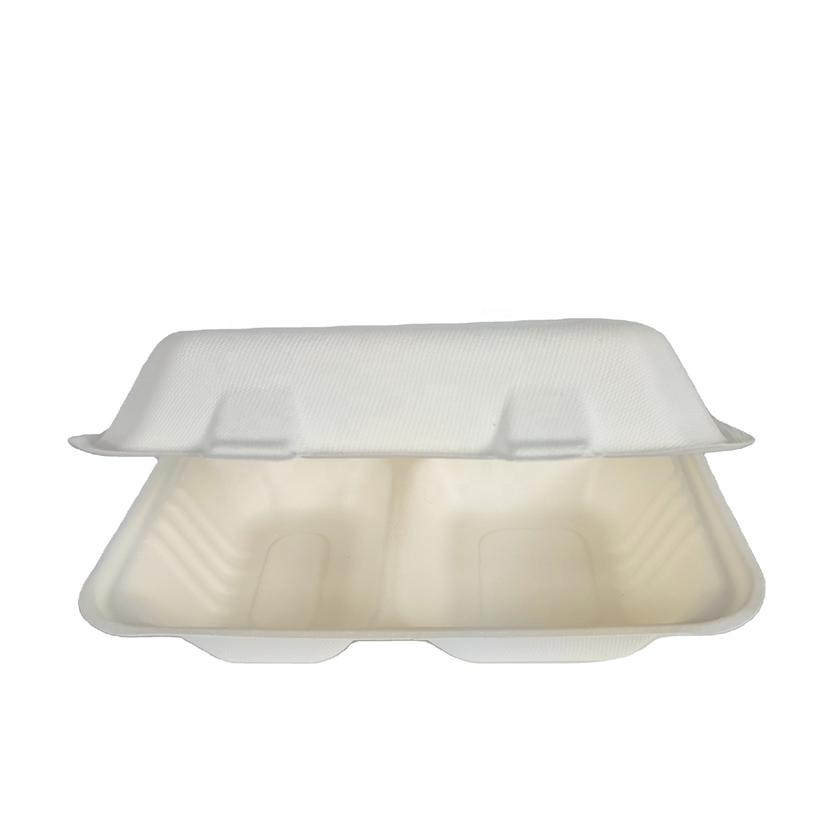 Disposable Sugarcane Food Containers pulp degradable biodegradable bagasse clamshell Lunch Box