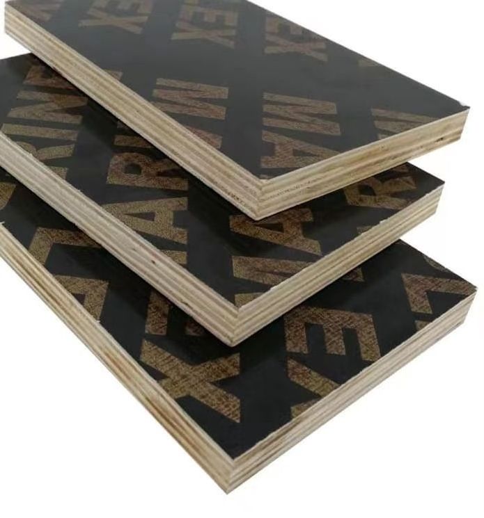 High Quality  Linyi factory 18mm Phenolic Concrete Formwork System Film Coated Faced Plywood for Construction