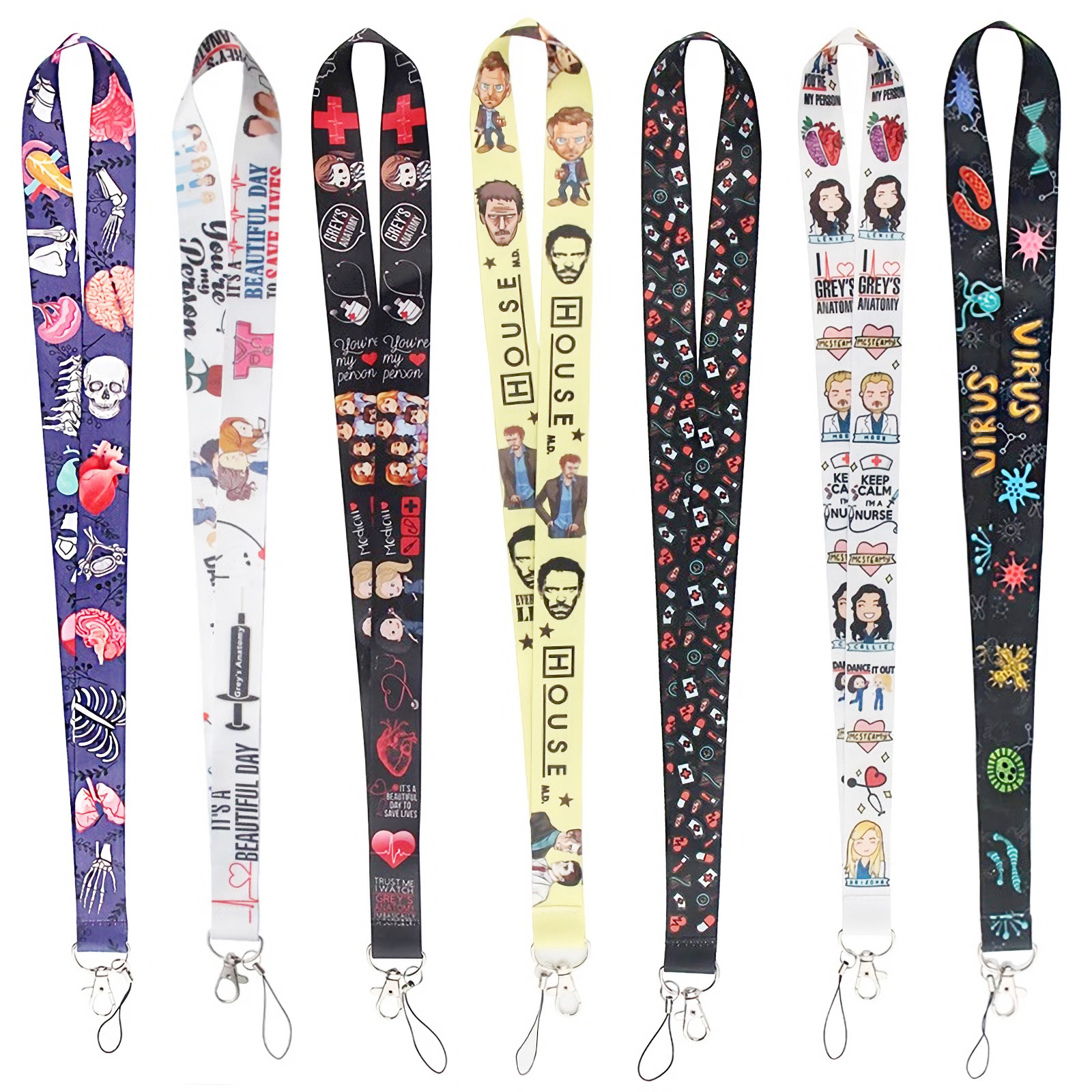 OEM Blank Sublimation Polyester Nylon Masking Lanyard Plain Medal Ribbon Cheap Personalized Custom Logo Printed Lanyard