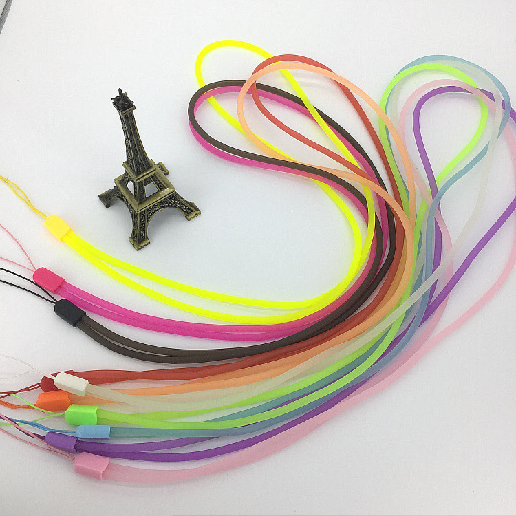 Promotional Lanyards Keychain Lanyard Colorfulb Cell Phone PVC Lanyards With ID Card Badge Holder