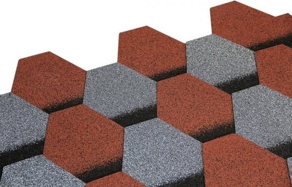 Waterproof Beautiful Cheap hexagonal asphalt roof shingle - Sim Shingles - Hexagon