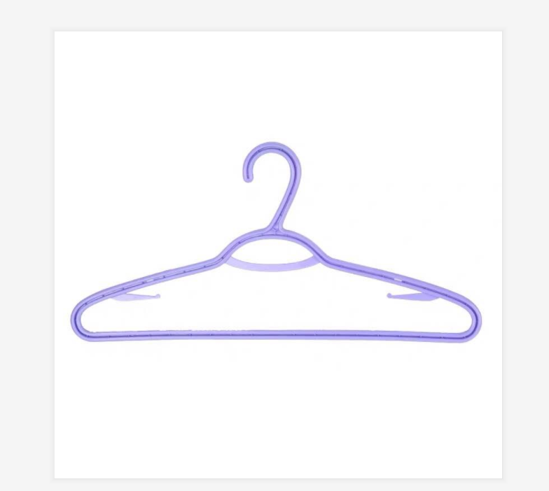 Plastic hanger PP hanger Adult using space saving slim line hangers IN STOCK