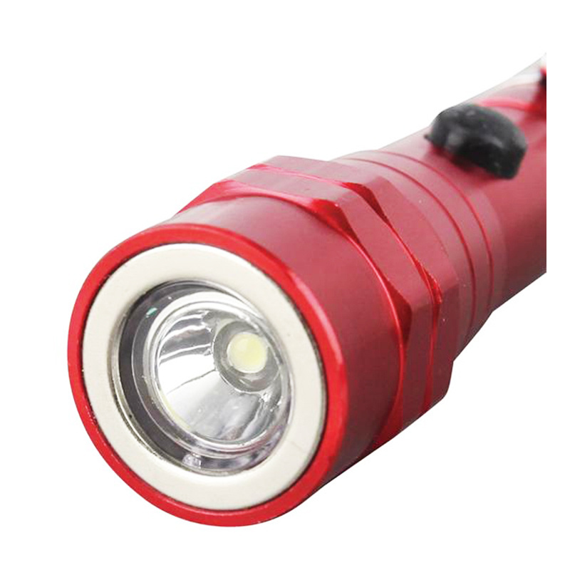 0.5LED Aluminum Telescopic Flexible Magnetic Light pick up tool torch with pen clip