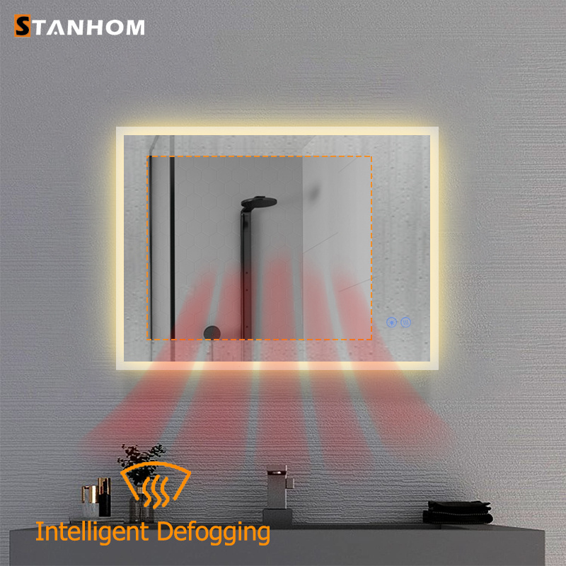 STANHOM Living Room Decorative Wall Infrared Mirror Panel Heater