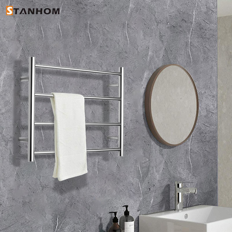 STANHOM Wall Mounted Stainless Steel Electric Heated Towel Rails