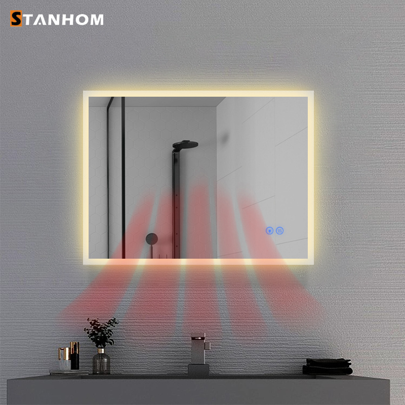 STANHOM Living Room Decorative Wall Infrared Mirror Panel Heater