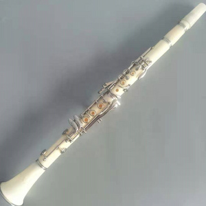 Yellow color  ABS clarinet Nickel Plated Bb17 key /quality playing Musical Instruments