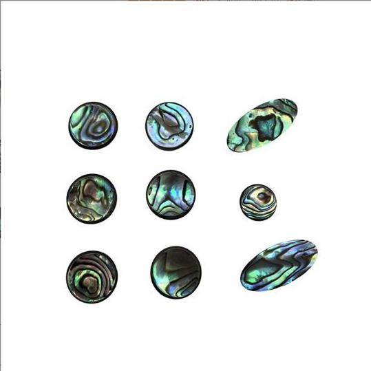 Musical instrument factory direct sales Saxophone natural abalone shell buttons 9 pcs/suit wholesale