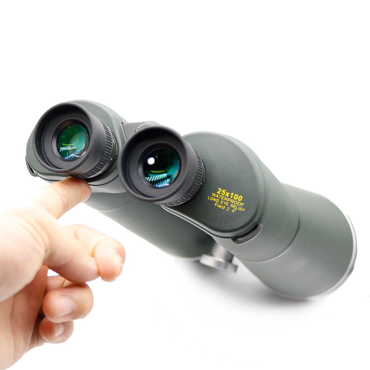 25X100 long Distance waterproof powerful coin operation binoculars telescope, HD Binocular Full multi-Coted Lens