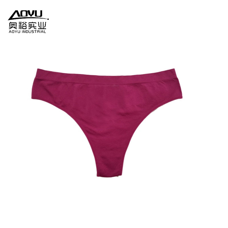 High Quality Nylon Cotton Women's Underwear Panties Ladies Sexy Girls Female Mature Underwear Panties Ladies Thongs For Woman