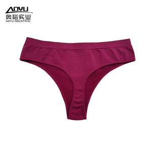 High Quality Nylon Cotton Women's Underwear Panties Ladies Sexy Girls Female Mature Underwear Panties Ladies Thongs For Woman