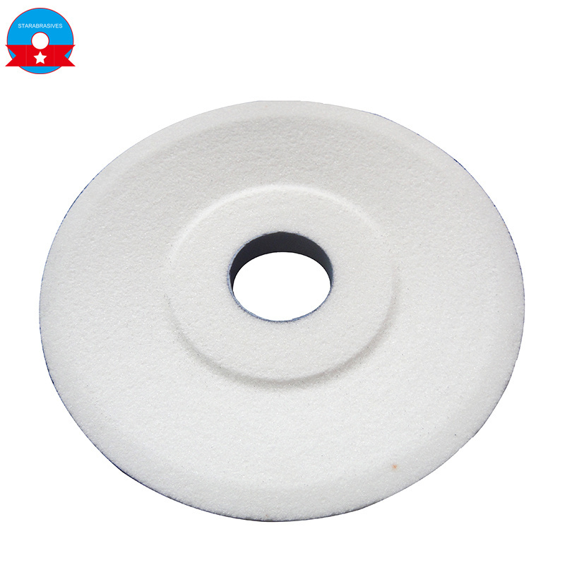 Ceramic Bonded Dish Shaped Flexible Abrasive Grinding Wheel