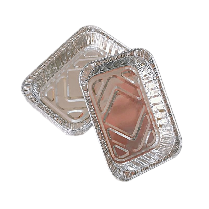 Small Aluminum Foil Cups Disposable Cake Pie Pans Baking Serving Plate Seasoning Tray Mausteastia