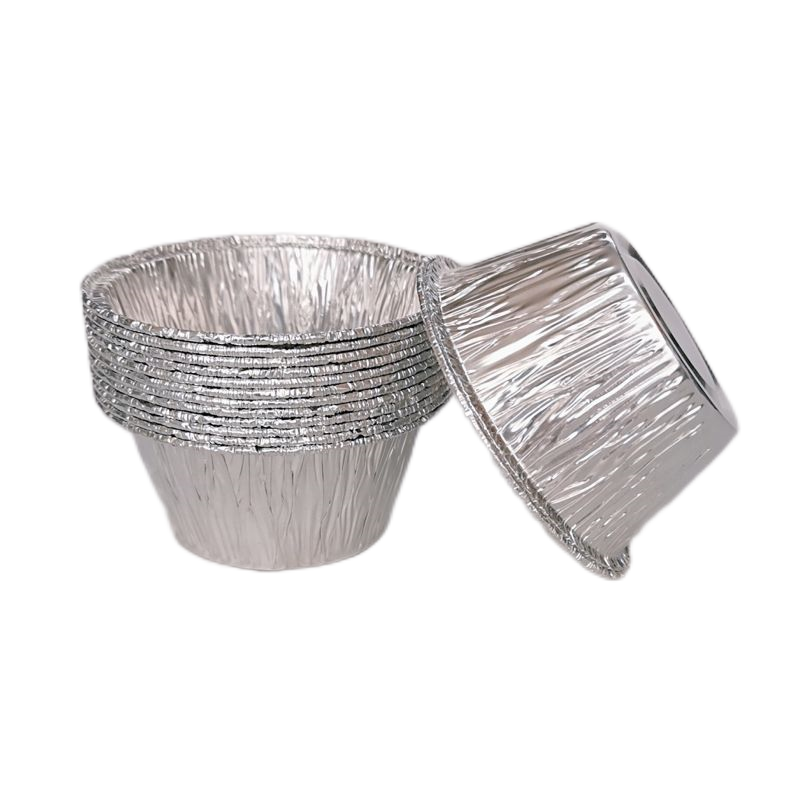 3.5 Inches Alu Tin Foil Egg Tart Cup Mold Disposable Professional Tableware Customization Factory Kahve Fincan