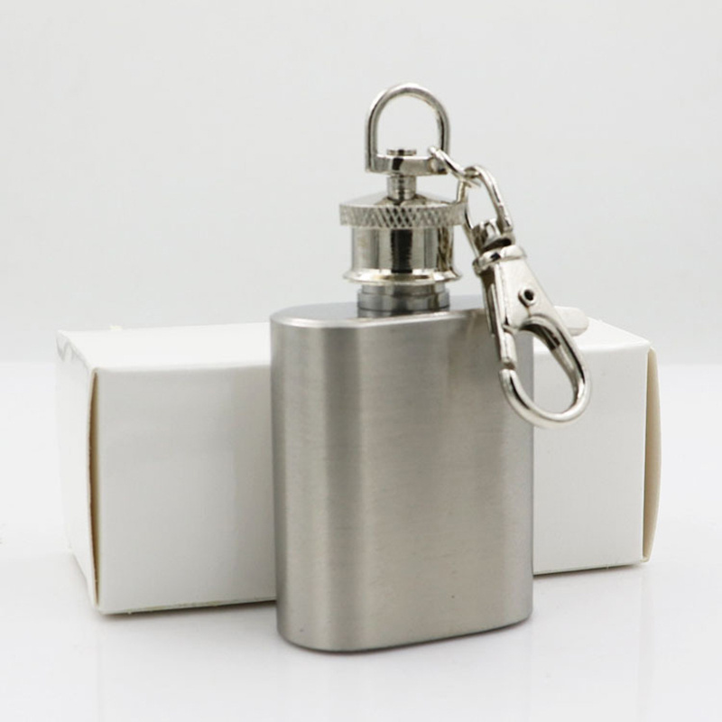 Portable 304 Stainless Steel Alcohol Flask Liquor Hip Flasks Different Capacity