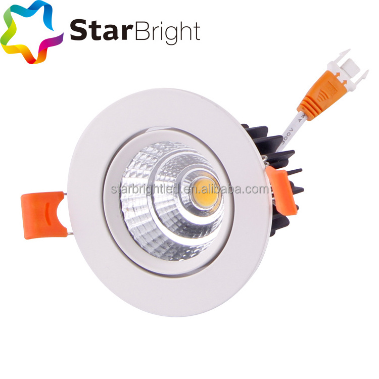 New Design dimmable 3cct change led smart recessed downlight led recessed downlight adjustable led spot lights