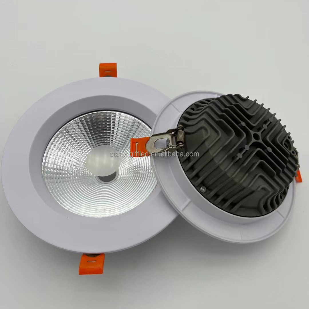 Popular Price ultra thin recessed downlight led light 3inch 4 inch 5inch 6 inch 8inch recessed led cob dimmable downlight